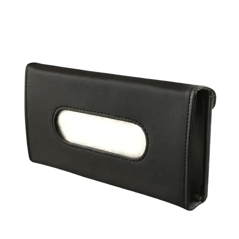 Leather tissue box for cars